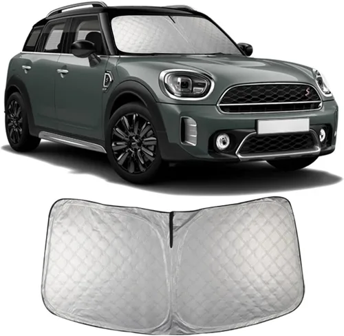 Vista 8 de Parasol plegable anti-UV UV protector solar reflector de aislamiento térmico para Mini Cooper R50 R52 R55 R56 R60 F54 F55 F56 F60 Countryman Clubman