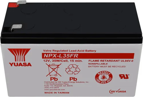 Vista 4 de Yuasa Batería AGM de alta velocidad NPX-35FRF2 12V 8.5Ah (retardante de llama)