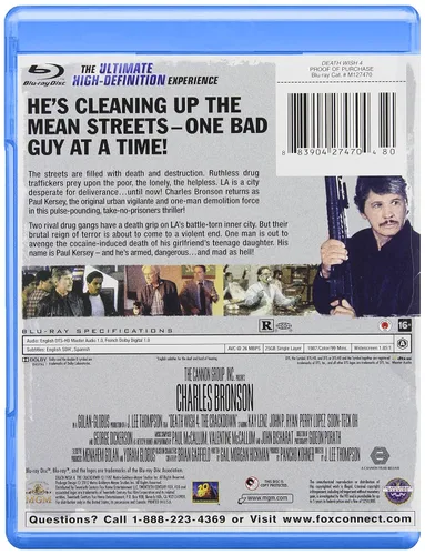 Vista 2 de Death Wish 4 The Crackdown Blu-ray
