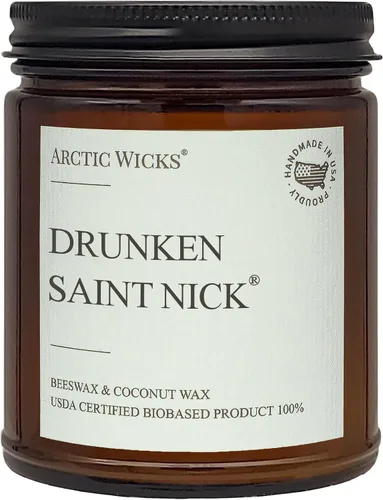Vista 30 de Velas perfumadas de cera de abeja y coco, 9 onzas, ámbar, rústicas, no tóxicas, de combustión limpia, 100% certificada por USDA, a base de plantas
