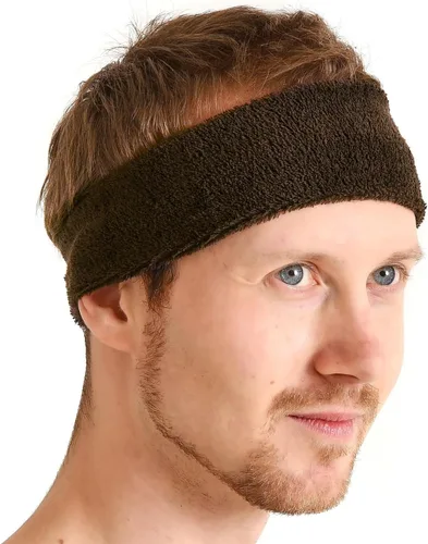 Vista 13 de CHARM Diadema deportiva para correr, banda para el sudor, bandana que absorbe la humedad