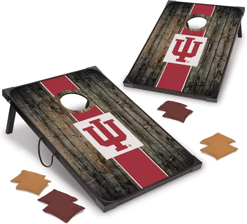 Vista 9 de Wild Sports NCAA Direct Print MDF Cornhole Board Set, 8 Bean Bags Outdoor Games for Adults & Family, Yard Games & Backyard Games, Bean Bag Toss