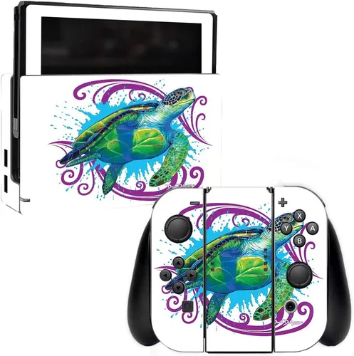 Vista 12 de MightySkins Skin compatible con Nintendo Switch – Delfines nariz de botella Funda protectora de vinilo duradera y única Fácil de aplicar, quitar