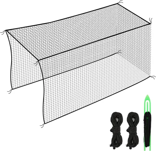 Vista 9 de amazgolf Various Size Baseball Batting Cage Net Only/Backstop Nets, Baseball Batting Cages/Barrier Net for Backyard, Heavy Duty Hitting Net for