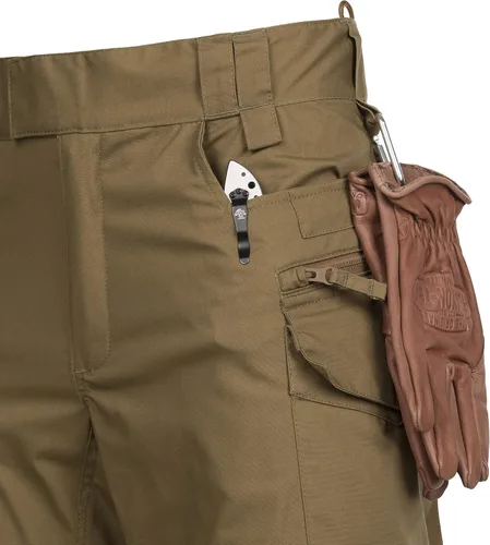 Vista 3 de Helikon-Tex Pantalones tácticos estilo peregrino para hombre, tejido Ripstop, ligeros para exteriores, senderismo, aplicación de la ley, pantalones