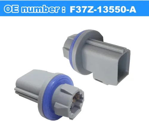 Vista 2 de Enchufe de luz de matrícula, repuesto para Ford F150 90-01 para F250 F350 F450 F550 Super Duty 99-15 para Ford Bronco 90-95, soporte de conectores