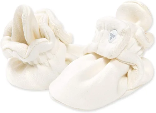 Vista 13 de Burt's Bees Baby Botines unisex 100% algodón orgánico, ajustables Los botines de bebé fáciles de poner y quitar proporcionan un ajuste cómodo y raya
