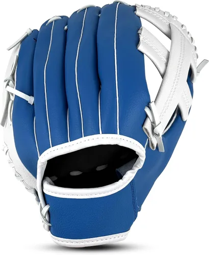 Vista 10 de Guante de béisbol, guante de sóftbol, guante de béisbol, 10.5-12.5 pulgadas para entrenamiento de jóvenes y adultos y juego de principiantes