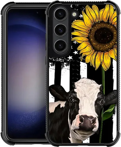 Vista 13 de Funda compatible con Samsung Galaxy S23, diseño de elefantes africanos, diseño increíble a prueba de golpes, antiarañazos, carcasa trasera