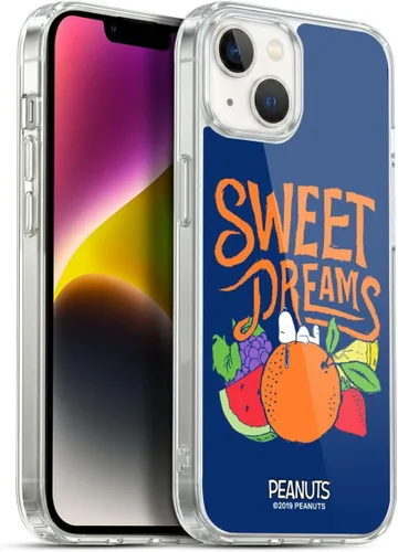 Vista 133 de Head Case Designs Funda de gel suave con licencia oficial de Peanuts Charlie y Snoopy Naturally Sweet compatible con Apple iPhone 7 Plus/iPhone 8