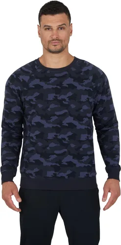 Vista 5 de 90 Degree By Reflex Camiseta de manga larga cepillada para hombre Negro