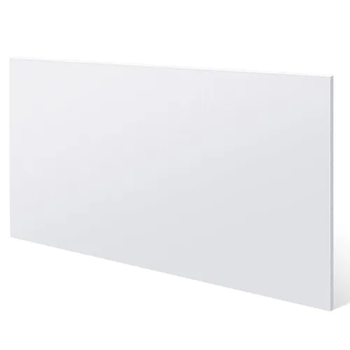Vista 16 de Sasylvia 1 Pcs 1/2" X 12'' X 16'' Blanco HDPE Hoja de plástico