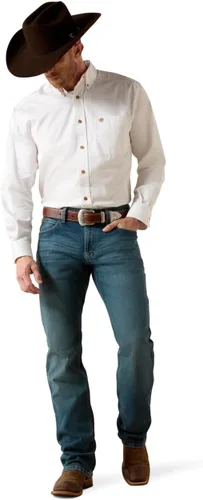 Vista 3 de Ariat Men's M4 Low Rise Stretch Legacy Boot Cut Jean Freeman