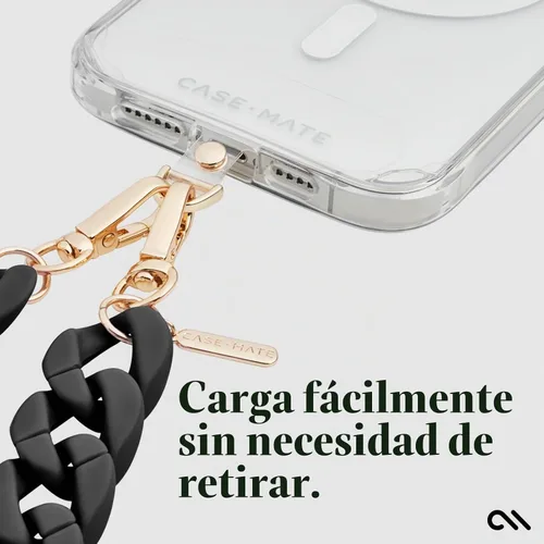 Vista 7 de Case-Mate Cordón cruzado para teléfono / cadena [funciona con todos los teléfonos] Correa manos libres - Colgante para teléfono celular - Soporte