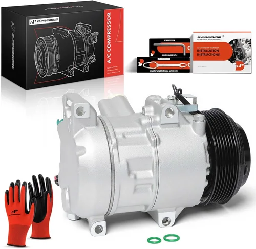 Vista 10 de A-Premium Compresor de aire acondicionado de CA con embrague compatible con Lexus GS300 3.0L 2006, GS350 3.5L 2007-2011, IS250 2.5L 2011-2013, IS350