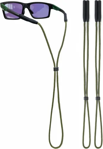 Vista 8 de 80Days Correa ajustable para gafas: Retenedor de nylon para gafas y gafas de sol con agarres de silicona, ajuste seguro