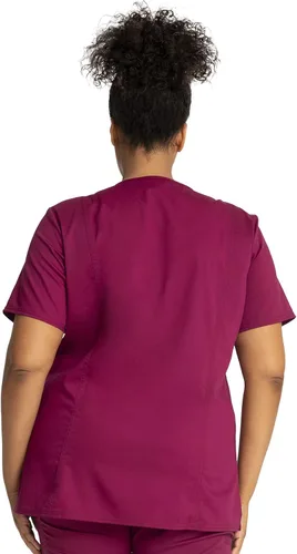 Vista 5 de Workwear Revolution Mujeres Scrubs Top V-cuello WW620