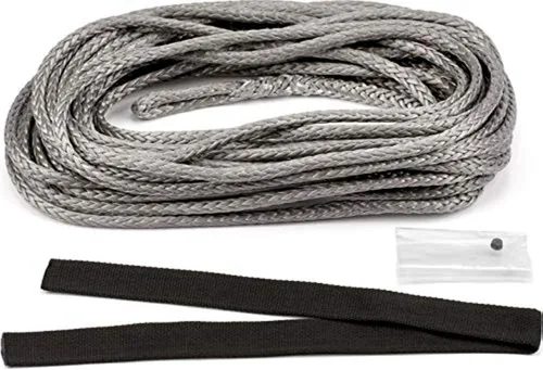 Vista 3 de WARN 100975 Pieza de servicio - Kit de repuesto de cuerda sintética de cabrestante, se adapta a: cabrestantes VRX y AXON - 1/4" x 50