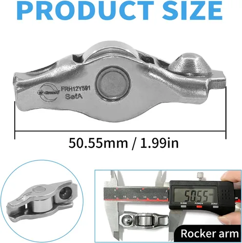 Vista 5 de Kit de balancín de 12 piezas, reemplaza 5184296AF, 5184296AE, 5184296AD, 5184296AH, 5184296AG, MR-1332, Compatible con Chrysler/Dodge/Jeep/Ram