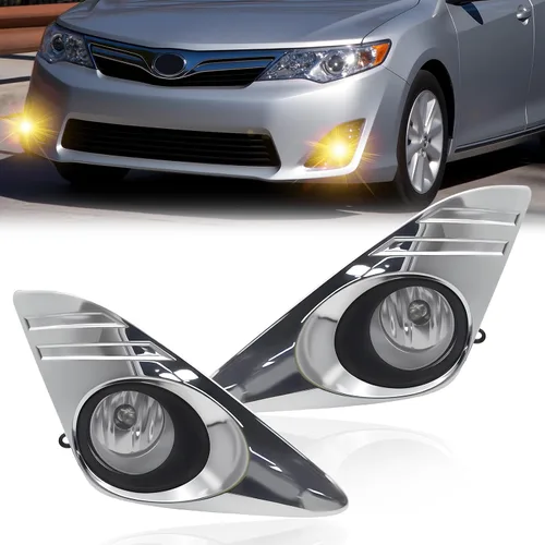 Vista 30 de Luces antiniebla de conducción compatibles con lámparas de parachoques delantero Honda CRV 2007 2008 2009 con bombillas halógenas H11 de 12 V 55 W