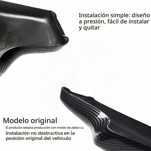 Vista 3 de Funda para Reposabrazos de Coche para BMW Serie 3 F30 E90 E91 E92 E93 2006-2018, Cubierta Interior de Reposabrazos de Fibra de Carbono, Panel