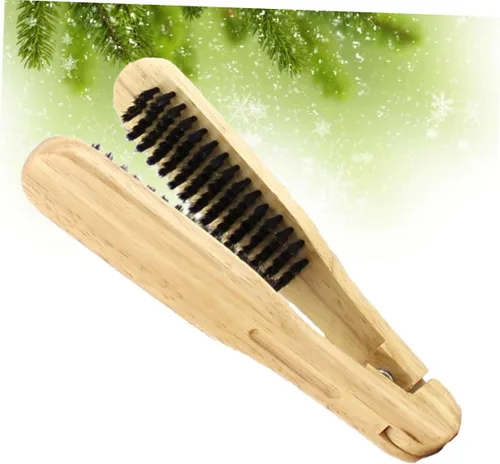 Vista 2 de 2 peines alisadores de cabello para mujer, pinza para el cabello, cepillo para enderezar el cabello, cepillo para enderezar el cabello, peine