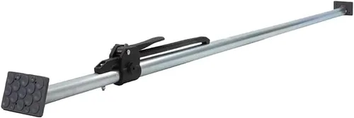 Vista 11 de Mytee Products Barra de carga de gato de carga de 86 a 114 pulgadas con tubo de acero cuadrado soldado y patas de goma pivotantes atornilladas
