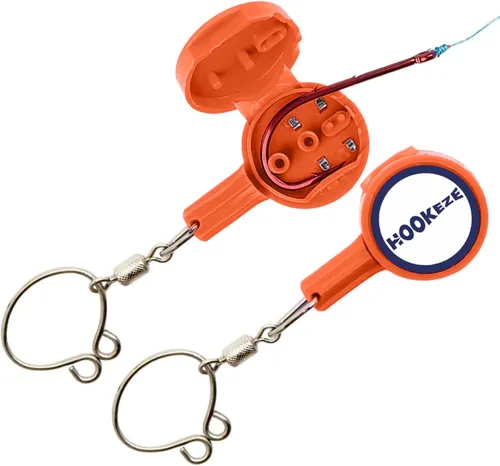 Vista 9 de Herramienta de atado de nudos de gancho HOOK-EZE Protección contra ganchos de peces Ata nudos de pesca fácilmente Gadgets geniales