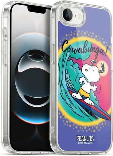 Vista 222 de Head Case Designs Funda de gel con licencia oficial de Peanuts Beach Surf Snoopy Boardwalk Airbrush [protección de grado militar] compatible