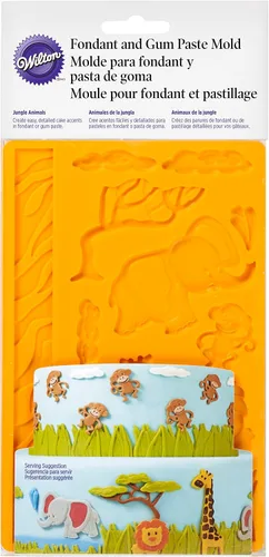 Vista 3 de Wilton Molde de fondant y pasta de goma Jungle