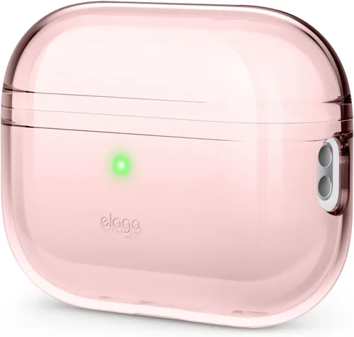 Vista 8 de elago Funda transparente compatible con AirPods Pro de 2ª generación, compatible con AirPods Pro 2, funda protectora, a prueba de golpes, carga Azul