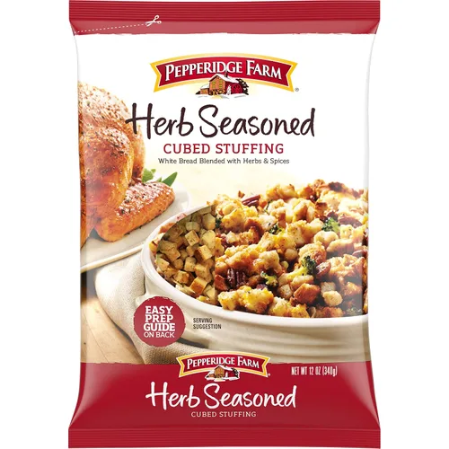 Vista 7 de Pepperidge Farm Relleno clásico de pan de maíz, bolsa de 12 onzas
