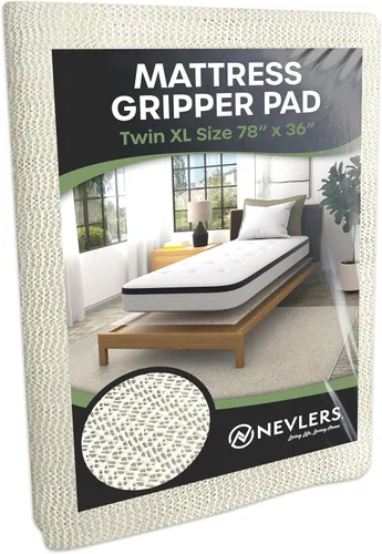 Vista 12 de Nevlers - Tapón antideslizante para colchón de 72 x 36 pulgadas, tamaño individual Customizable & Durable Open-Weave PVC Foam Design to Keep Bed