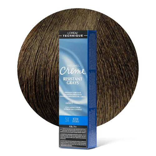 Vista 8 de Excellence Creme 5X Medio Resistente 4x marrón oscuro