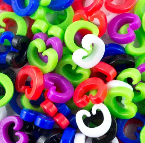 Vista 2 de Choon's Design A0010 - Clips en C oficiales de Rainbow Looms