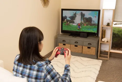 Vista 7 de Control inalámbrico de potencia mejorada para Nintendo Switch.