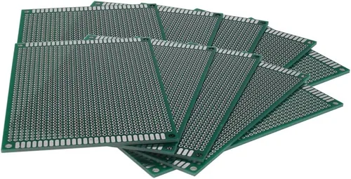 Vista 14 de Heyiarbeit Placa PCB de doble cara de 3.1x4.7 in, estañada a través de agujeros, circuito impreso universal, placa de proto para soldadura de 1pcs
