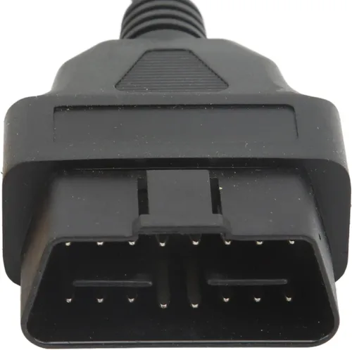 Vista 7 de Qinlorgo Cable OBD2, instalación fácil de la prueba de diagnóstico del cable de extensión del ABS OBD2 para el escáner auto del ECU