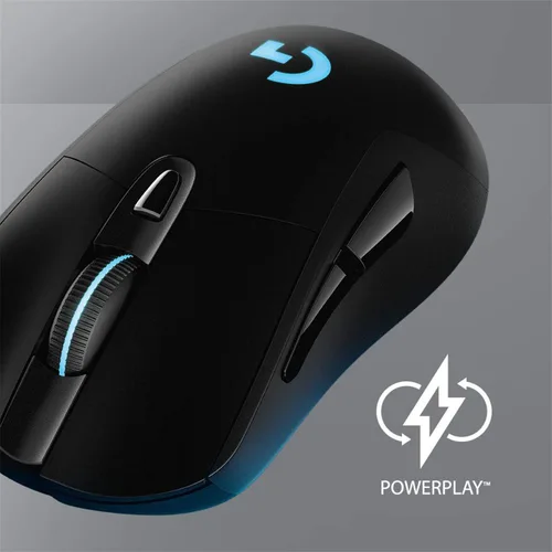 Vista 4 de Logitech G Ratón inalámbrico para juegos 703 Lightspeed con sensor Hero 25K + teclado Logitech G213 Prodigy