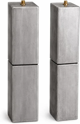 Vista 7 de JM Steel - Bisagra rectangular cuadrada de 5 pulgadas para soldadura, barril de rodamiento de bolas de acero (par), capacidad de peso de 1500