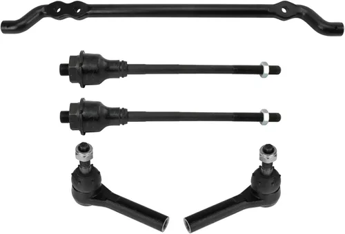 Vista 18 de TRQ Kit de dirección delantera con barra de acoplamiento de fuelle de piñón y cremallera compatible con Toyota Echo 2000-2005