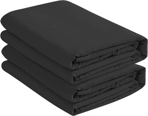 Vista 6 de Crescent - Paquete de 2 sábanas bajeras 100 % de microfibra, súper suaves y cómodas, para colchones estándar de cuna y de niño pequeño