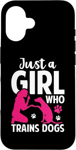 Vista 32 de Girl Who Trains Dogs Training Funny Dog Trainer Women Girls Case for iPhone 17