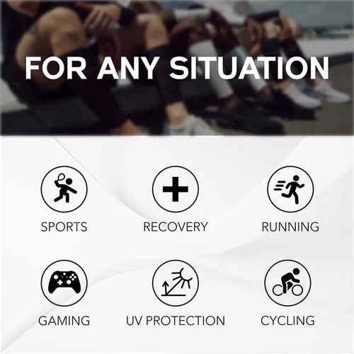 Vista 8 de Manga de compresión para antebrazo para hombres y mujeres, mejora la comodidad durante los deportes o el uso diario para un mejor rendimiento
