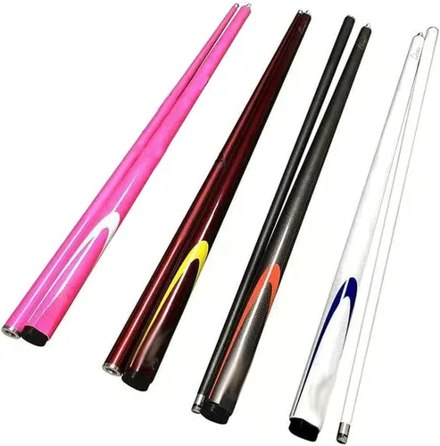 Vista 2 de 1 unid 1/2 Split Cue Fibra de Carbono Palo Material Material Tecnología Billar Accesorios