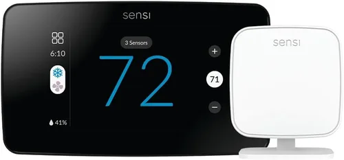 Vista 13 de Sensi Touch 2 - Termostato inteligente con pantalla táctil a color, 100 años de experiencia, programable, Wi-Fi, privacidad de datos, fácil