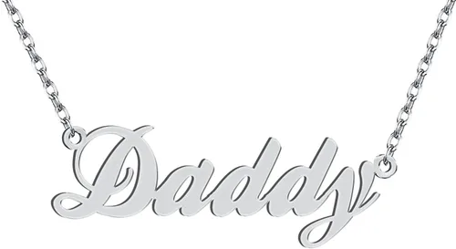 Vista 315 de Personalized Custom Name Pendant Necklace Stainless Steel for Women