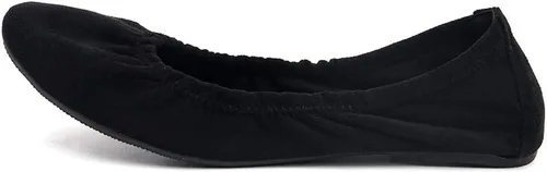 Vista 2 de FUNKYMONKEY Zapatos planos de ballet suaves y cómodos con punta redonda para mujer