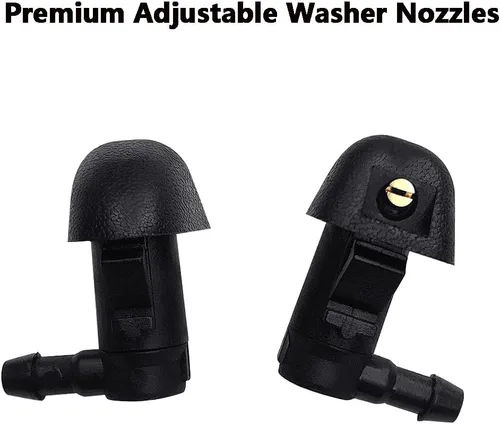 Vista 7 de 76810-TK8-A01 Conjunto de boquillas de limpiaparabrisas ajustables Premium para Honda Odyssey 2011 2012 2013 2014 2015 2016 2017, repuesto directo