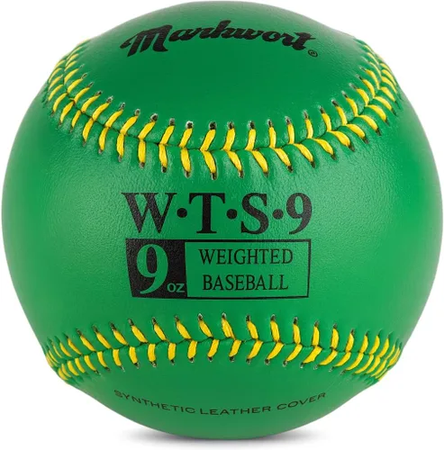 Vista 8 de Markwort Béisbol con peso de cubierta sintética de 9 pulgadas